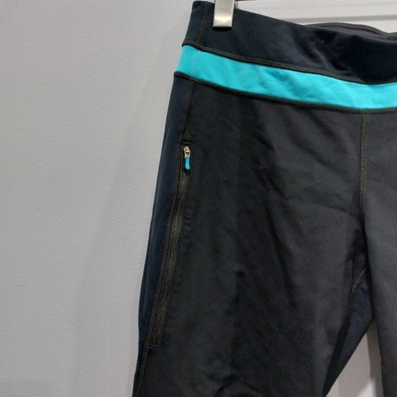 Lululemon Run: Windsprint Pant Black Blue Size 10 - Picture 2 of 9